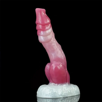 6.9in-9.1in Monster Fantasy Silicone Odd Soft Dildo For Women