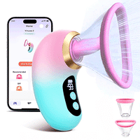 Nipples Clitoris Licker Tongue Vibrator Removable Cup Vagina Sucking Massager