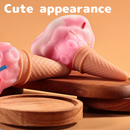 "Melted" Ice Cream Waffle Cone Fantasy Anal Dildo & Plug