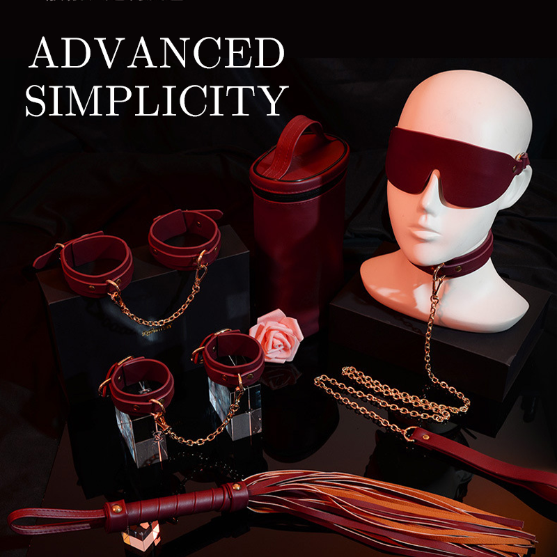 Roomfun SM Premium PU Leather Bondage Set (Gift Box)