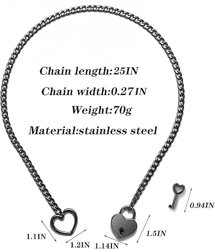 Herz-O-Ring-Schloss und Schlüssel-Schlupfkette