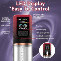 3 In 1 Penis Enlarger Extender Pump Male Masturbator
