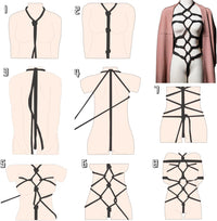 BDSM Bondage Rope Sex Restraints SM Starter Set 32 Feet/10m