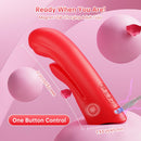 2 in 1 Flexible Finger Sleeve Clit G Spot Nipple Vibrator