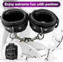 BDSM Bondage Neck to Wrist Restraints Kit with Traction Chain