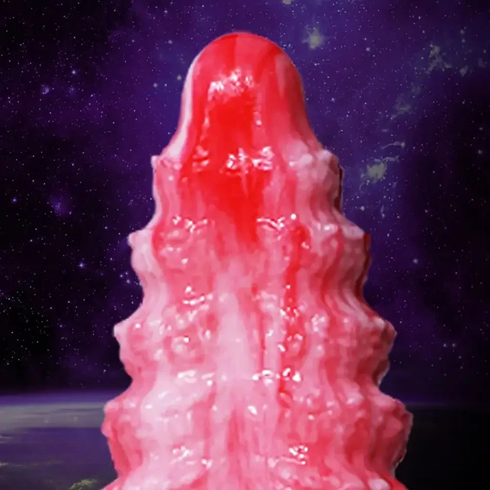 6in 8.3in Wolf Monster Textured Silicone Soft Knot Dildo For Anus