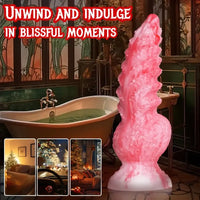 6in 8.3in Wolf Monster Textured Silicone Soft Knot Dildo For Anus