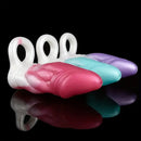 6in Monster Penis Sleeve Soft Silicone Cock Extender Hollow Dildo