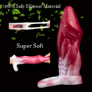 6in Monster Penis Sleeve Soft Silicone Cock Extender Hollow Dildo