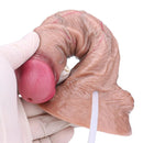 7.01in Double Density Silicone Soft Ejaculating Real Veins Adult Dildo