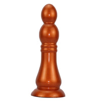 7.04in 9.84in 12.79in Chess Shape Thick Anal Plug Dildo Vaginal Masturbator