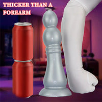 7.04in 9.84in 12.79in Chess Shape Thick Anal Plug Dildo Vaginal Masturbator