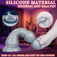 7.04in 9.84in 12.79in Chess Shape Thick Anal Plug Dildo Vaginal Masturbator