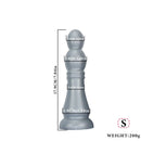 7.04in 9.84in 12.79in Chess Shape Thick Anal Plug Dildo Vaginal Masturbator