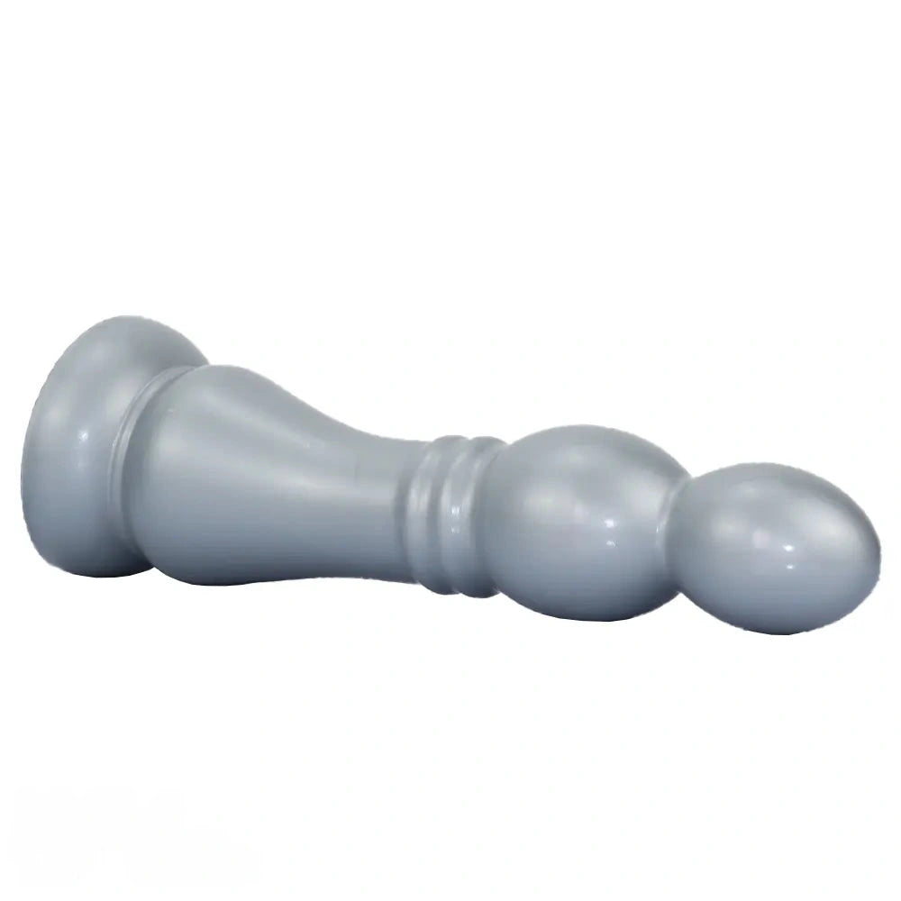 7.04in 9.84in 12.79in Chess Shape Thick Anal Plug Dildo Vaginal Masturbator