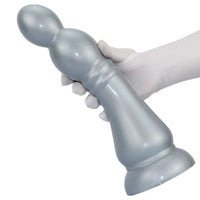 7.04in 9.84in 12.79in Chess Shape Thick Anal Plug Dildo Vaginal Masturbator