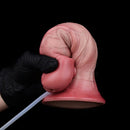 7.05in Inner Hardness Outer Softness Dual Density Silicone Ejaculating Dildo
