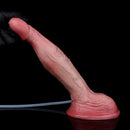 7.05in Inner Hardness Outer Softness Dual Density Silicone Ejaculating Dildo