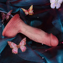 7.05in Inner Hardness Outer Softness Dual Density Silicone Ejaculating Dildo