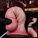 7.05in Inner Hardness Outer Softness Dual Density Silicone Ejaculating Dildo