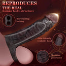7.05in Liquid Silicone Real Dildo Sleeve With Seminal Vesicle Hollow Design