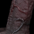7.05in Liquid Silicone Real Dildo Sleeve With Seminal Vesicle Hollow Design