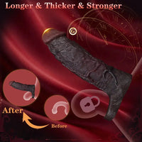 7.05in Liquid Silicone Real Dildo Sleeve With Seminal Vesicle Hollow Design