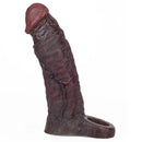7.05in Liquid Silicone Real Dildo Sleeve With Seminal Vesicle Hollow Design