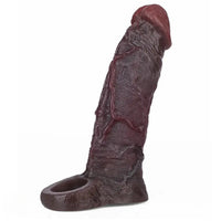 7.05in Liquid Silicone Real Dildo Sleeve With Seminal Vesicle Hollow Design