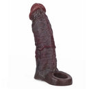 7.05in Liquid Silicone Real Dildo Sleeve With Seminal Vesicle Hollow Design
