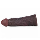 7.05in Liquid Silicone Real Dildo Sleeve With Seminal Vesicle Hollow Design