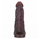 7.05in Liquid Silicone Real Dildo Sleeve With Seminal Vesicle Hollow Design