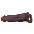 7.05in Liquid Silicone Real Dildo Sleeve With Seminal Vesicle Hollow Design