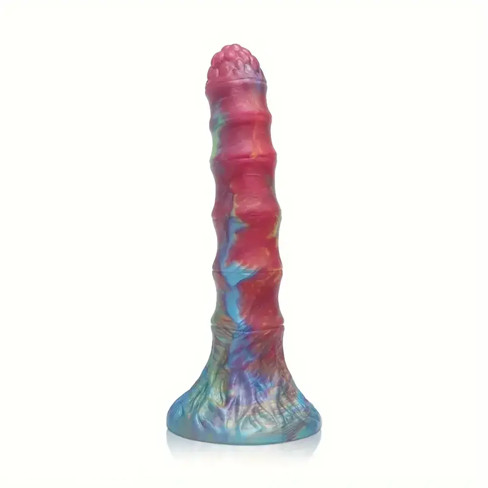 7.05in Odd Silicone Dildo With Strong Suction Cup Anal Vaginal Sex Toy