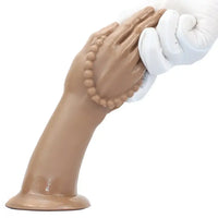 7.08in 10.43in 13.18in Extra Large PVC Bergamot Thick Fist Hand Dildo