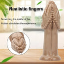 7.08in 10.43in 13.18in Extra Large PVC Bergamot Thick Fist Hand Dildo