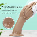 7.08in 10.43in 13.18in Extra Large PVC Bergamot Thick Fist Hand Dildo