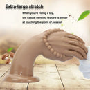 7.08in 10.43in 13.18in Extra Large PVC Bergamot Thick Fist Hand Dildo