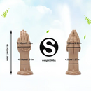 7.08in 10.43in 13.18in Extra Large PVC Bergamot Thick Fist Hand Dildo