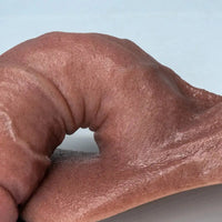 7.08in 8.07in 9.05in Realistic Silicone Soft Dildo Super Flesh Realistic Dildo
