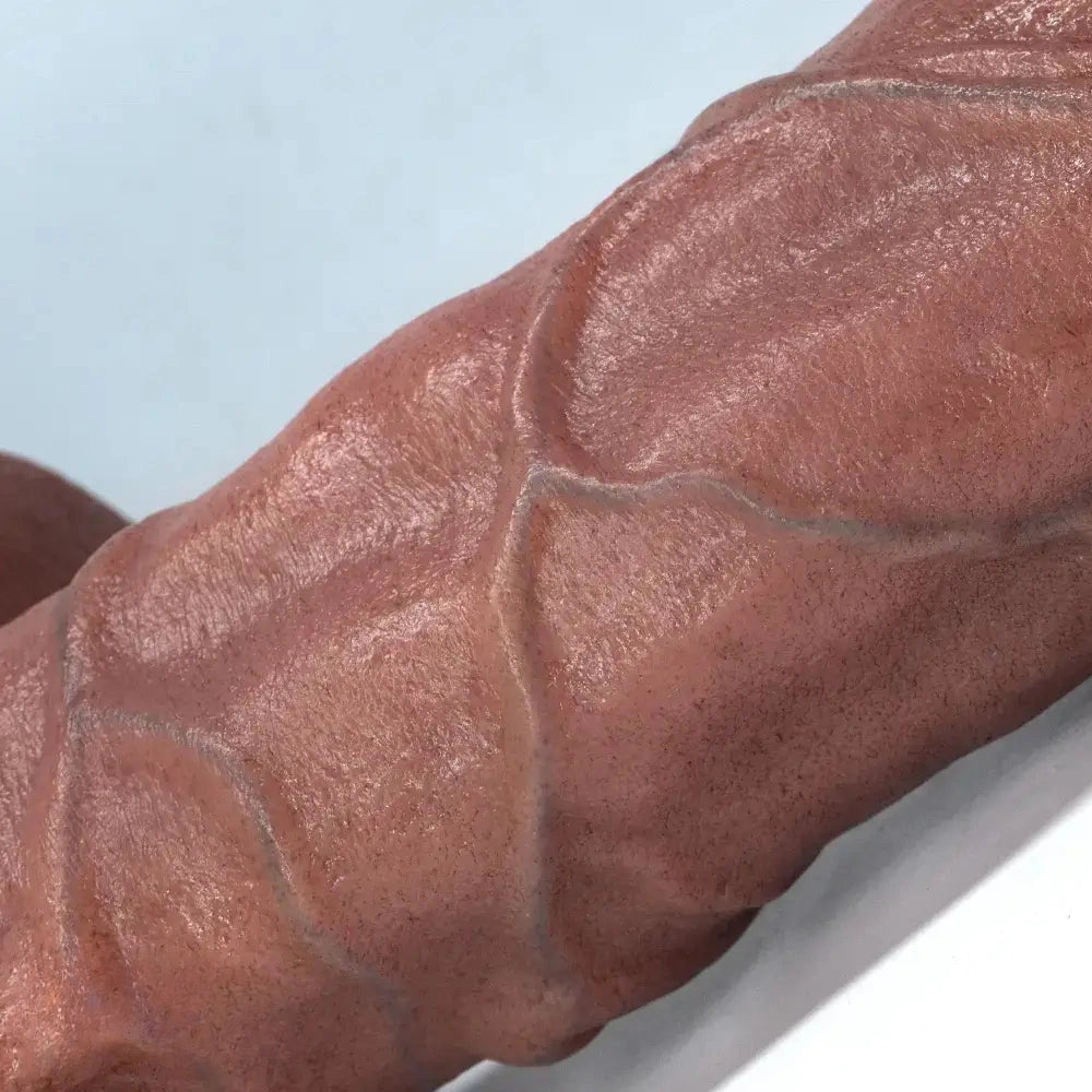 7.08in 8.07in 9.05in Realistic Silicone Soft Dildo Super Flesh Realistic Dildo