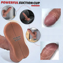 7.08in 8.07in 9.05in Realistic Silicone Soft Dildo Super Flesh Realistic Dildo