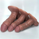 7.08in 8.07in 9.05in Realistic Silicone Soft Dildo Super Flesh Realistic Dildo