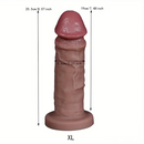 7.08in 8.07in Soft Flexible Silicone Big Dildo For Women Love Pleasure