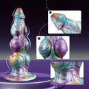 7.08in 8.26in 9.44in 11.22in Knot Fantasy Silicone Dildo Adult Sexual Toy