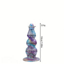 7.08in 8.26in 9.44in 11.22in Knot Fantasy Silicone Dildo Adult Sexual Toy