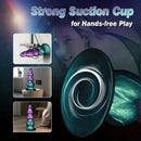 7.08in 8.26in 9.44in 11.22in Knot Silicone Fantasy Dildo Soft Anal Stimulator