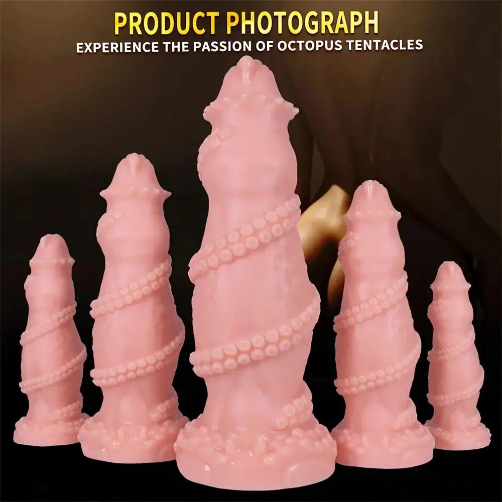 7.08in 8.46in 10.03in 11.81in 13.77in 14.96in Fantasy Big Thick Monster Dildo