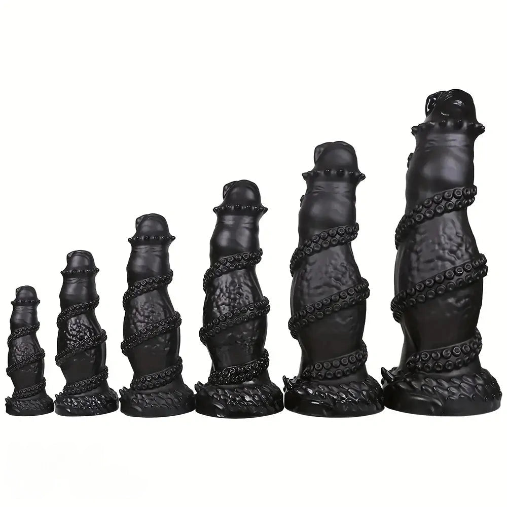7.08in 8.46in 10.03in 11.81in 13.77in 14.96in Fantasy Big Thick Monster Dildo