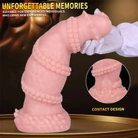 7.08in 8.46in 10.03in 11.81in 13.77in 14.96in Fantasy Big Thick Monster Dildo